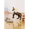 Figura de cavalo Schleich Peruanischer Paso-Hengst modelo 13952, para crianças a partir dos 5 anos, bege/castanho