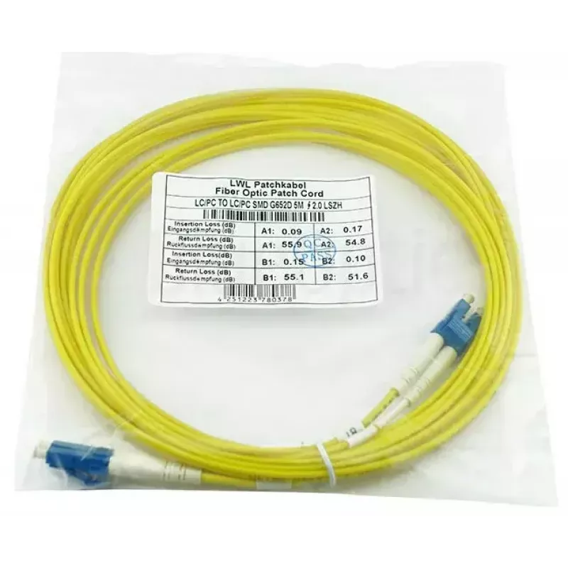 Cabo de fibra ótica InfiniBand BlueOptics SFP3131BU20MK 20 m LC