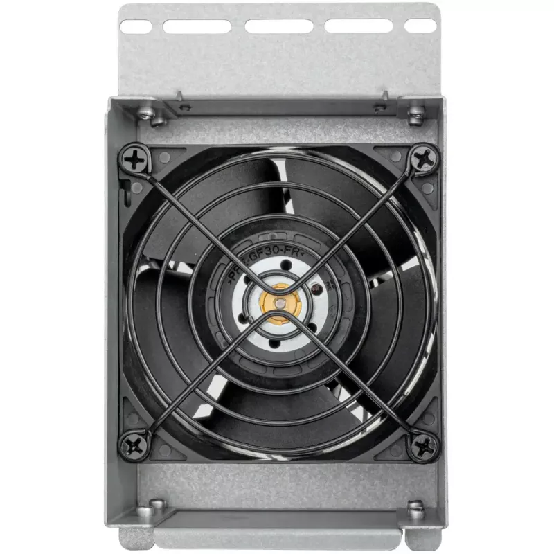 Arrefecedor de CPU SILVERSTONE RAC45-FC-801 compacto ventoinha de 80 mm, prateado/preto