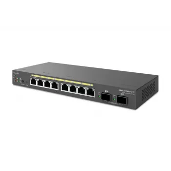 Switch gerido EnGenius FitSwitch 8 Full PoE 8 portas Gigabit Ethernet