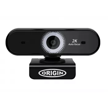 Origin Storage webcam USB 2K Full HD, 5 MP, 2592 x 1944 píxeis, 2K Ultra HD, 60 fps, 10x, USB 2.0