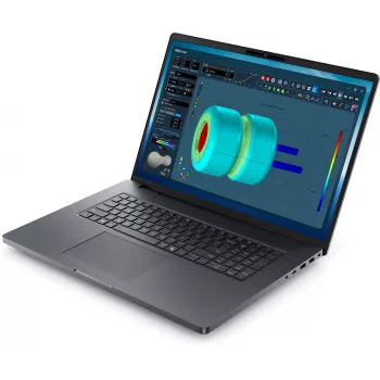 DELL Pro Max 18 Plus MB18250 Intel Core Ultra 9 285HX estação de trabalho móvel 45,7 cm (18 polegadas) Quad HD+ 32 GB DDR5-SDRAM 1 TB SSD NVIDIA RTX PRO 3000 Blackwell Wi-Fi 7 (802.11be) Windows 11 Pro alemão preto