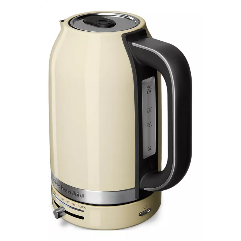 KitchenAid 5KEK1701EAC chaleira 1,7 L 2400 W preto, creme, aço inoxidável