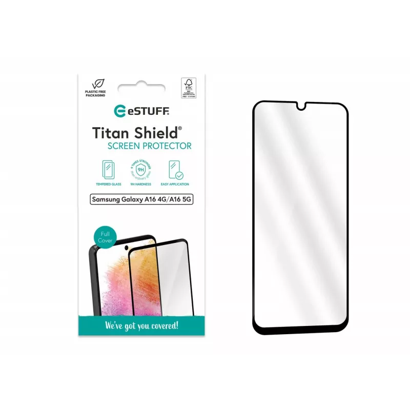 Película de vidro temperado eSTUFF para Samsung Galaxy A16 (4G/5G) ES504114