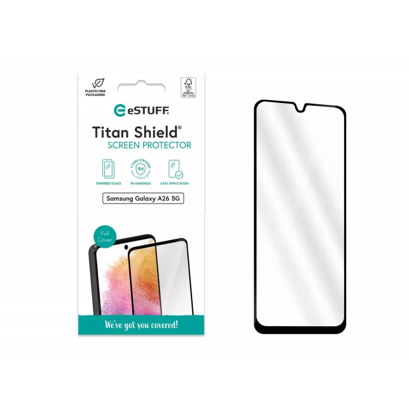 eSTUFF Full Cover película de proteção de ecrã, Samsung Galaxy A26 5G (ES504121)