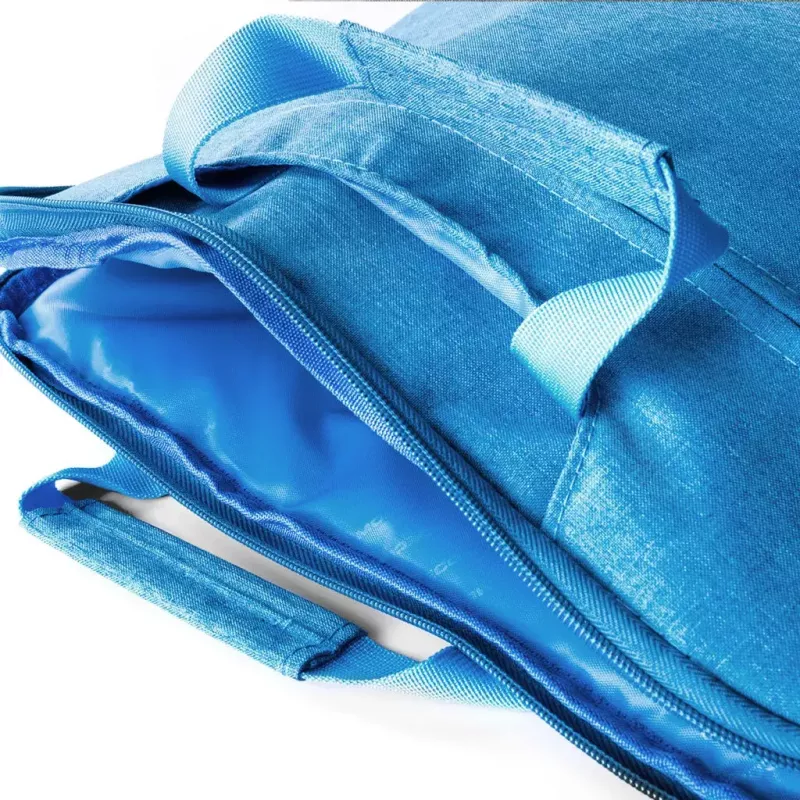 Mala de pasta para portátil MODECOM TOR-MC-HIGHFILL-11-BLU para ecrãs de 28,7 cm (11,3 polegadas), nylon, 1 compartimento, 2 bolsas frontais