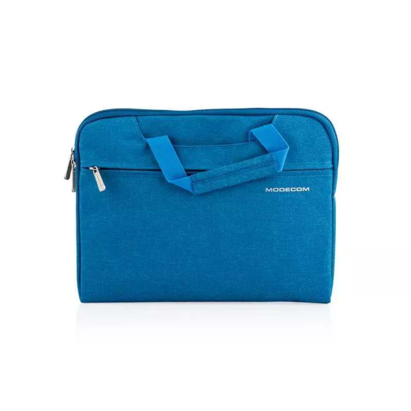 Mala de pasta para portátil MODECOM TOR-MC-HIGHFILL-11-BLU para ecrãs de 28,7 cm (11,3 polegadas), nylon, 1 compartimento, 2 bolsas frontais
