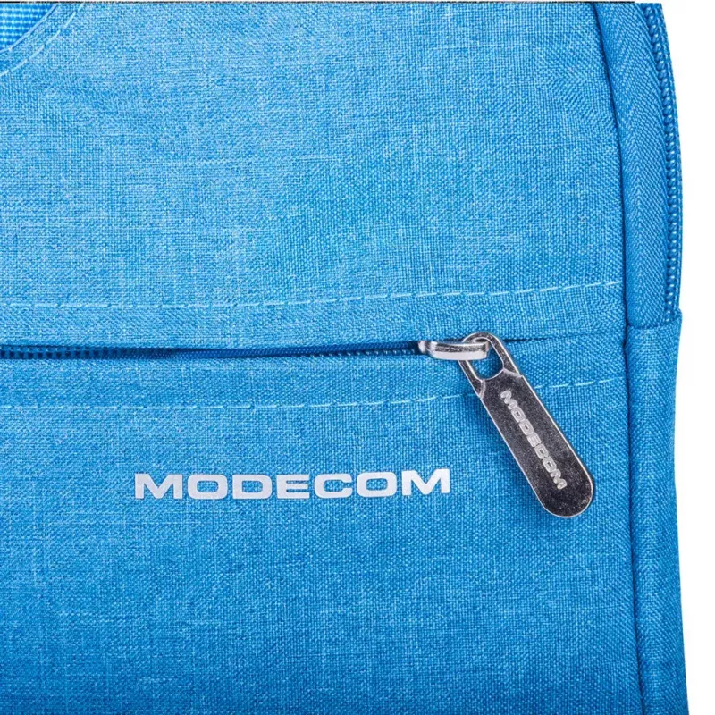 Mala de pasta para portátil MODECOM TOR-MC-HIGHFILL-11-BLU para ecrãs de 28,7 cm (11,3 polegadas), nylon, 1 compartimento, 2 bolsas frontais