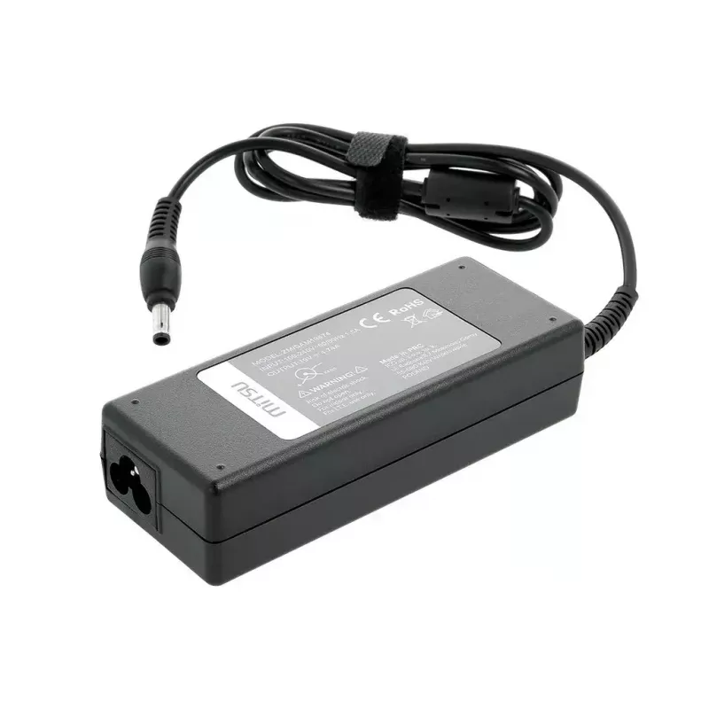 Carregador para portátil MITSU 19V 4,74A (pino 5,5×3,0 mm) compatível com Samsung