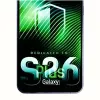 Proteção de ecrã híbrida temperada 3MK FlexibleGlass para Samsung Galaxy S26+