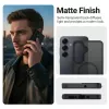 Capa de proteção Crong Hybrid Matte Magnetic para Samsung Galaxy A56 — TPU + PC, preta