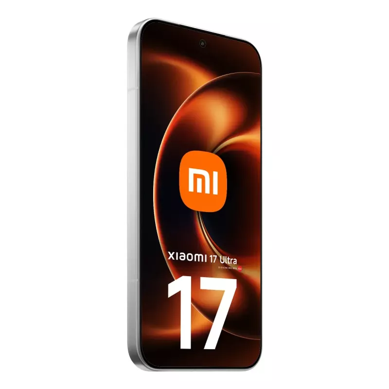 Smartphone Xiaomi 17 Ultra — 6,9 polegadas (17,5 cm) 2656×1220, Snapdragon 8 Elite Gen 5, 16 GB RAM, 512 GB, 6000 mAh, branco