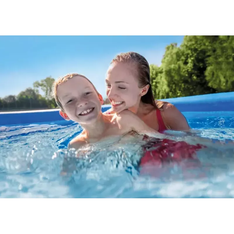 Piscina insuflável Intex 28132GN — piscina redonda de armar, idade recomendada 6+, peso 14 kg