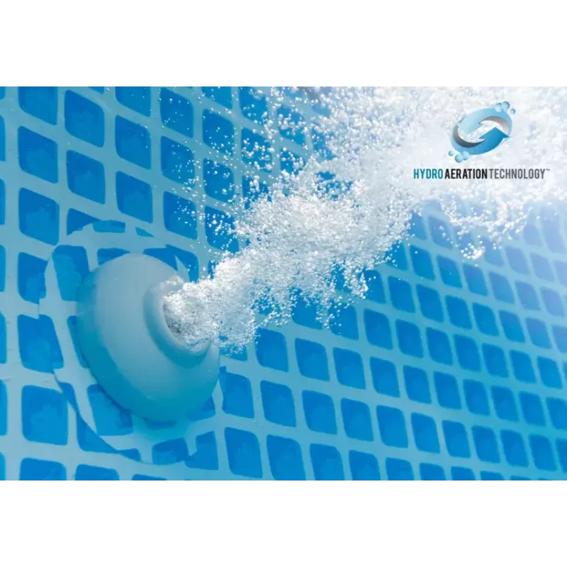Piscina insuflável Intex 28132GN — piscina redonda de armar, idade recomendada 6+, peso 14 kg
