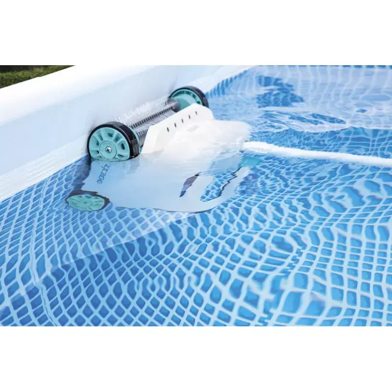 Robô limpa-fundos Intex 28005 — para piscinas, azul/branco, peso 5,66 kg