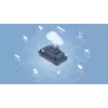 Switch gerido Hikvision DS-3E1106P-EI 4 portas Fast Ethernet PoE