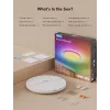 Luminária de teto inteligente Govee 30 cm RGBWW + RGBIC Wi-Fi/Bluetooth 28 W, branco, Ø300×30 mm