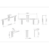 Suporte Multibrackets M Universal Camera Holder 55 polegadas–110 polegadas preto aço