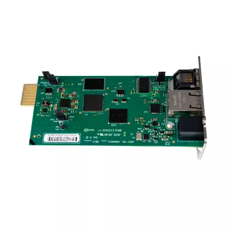 Vertiv Liebert IntelliSlot RDU120 - placa de rede, adaptador de monitorização remota, RS-485, porta USB, certificado de cibersegurança UL2900-1, Ethernet 1 Gb (RDU120)