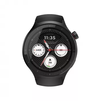 Motorola Moto Watch 3,63 cm (1,43 polegadas) OLED 47 mm ecrã tátil digital preto GPS (satélite)