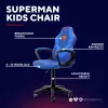 Cadeira gaming TRUST GXT 703SM REVVO Kids Superman azul – cadeira gaming para criança, design ergonómico, funções ajustáveis