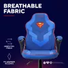 Cadeira gaming TRUST GXT 703SM REVVO Kids Superman azul – cadeira gaming para criança, design ergonómico, funções ajustáveis