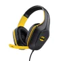 Headset com fios TRUST 25783 — gaming over-ear, circum-aural, 20–20.000 Hz, cabo de 1,2 m, preto/amarelo