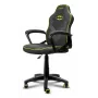 Cadeira gaming para PC TRUST 25786 – assento acolchoado, peso máx. 110 kg, assento 44×44 cm, altura máx. 100 cm, preto/amarelo