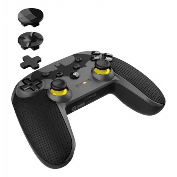 Comando TRUST 25789 – comando Bluetooth/USB preto para Android, Nintendo Switch, PC, iOS, alcance de 8 m, cabo de 3 m
