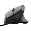 Rato gaming TRUST GXT 145 Rexxa para destro USB Type-A 12800 DPI, com fios, roda RGB, preto