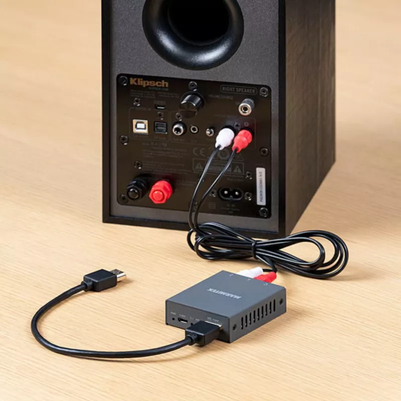 Marmitek Connect ARC13 – extrator de áudio HDMI – ARC – CEC