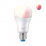 Lâmpada inteligente Telekom WiZ Bulb 8W (Eq.60W) A60 E27 — Wi‑Fi/Bluetooth, 8 kWh/1000h, 60×122 mm