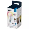 Lâmpada inteligente Telekom WiZ Bulb 8W (Eq.60W) A60 E27 — Wi‑Fi/Bluetooth, 8 kWh/1000h, 60×122 mm