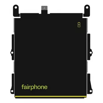 Bateria Fairphone F6BATT-1ZW-WW1 preta 68,2 mm x 6,35 mm
