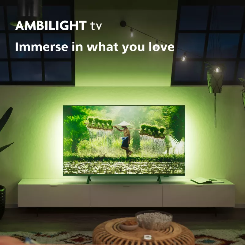 TV Philips 8000 Série 50PUS8309/12 127 cm (50 polegadas) 4K Ultra HD Smart TV Wi-Fi preta 350 cd/m²