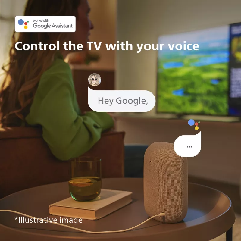 TV Philips 8000 Série 50PUS8309/12 127 cm (50 polegadas) 4K Ultra HD Smart TV Wi-Fi preta 350 cd/m²