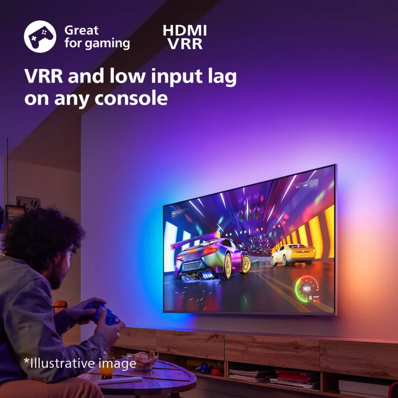 TV Philips 8000 Série 50PUS8309/12 127 cm (50 polegadas) 4K Ultra HD Smart TV Wi-Fi preta 350 cd/m²