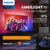 TV Philips 8000 Série 50PUS8309/12 127 cm (50 polegadas) 4K Ultra HD Smart TV Wi-Fi preta 350 cd/m²