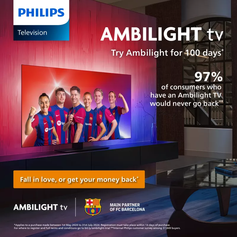 TV Philips 8000 Série 50PUS8309/12 127 cm (50 polegadas) 4K Ultra HD Smart TV Wi-Fi preta 350 cd/m²