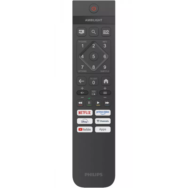 TV Philips Ambilight 43PUS8400/12 43 polegadas (109,2 cm) QLED 4K Ultra HD Smart TV Wi‑Fi preta