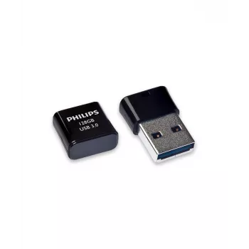 Pen drive Philips Pico 128 GB USB Type-A 3.2 Gen 1 (3.1 Gen 1) preta