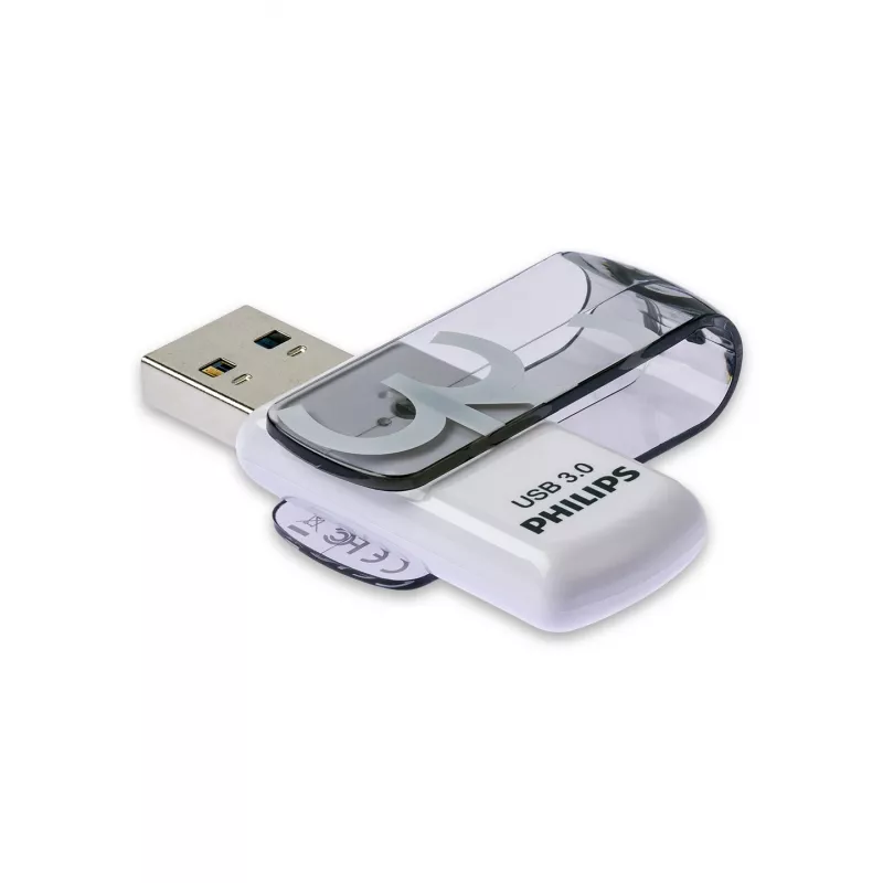 Philips FM32FD00D/00 Vivid Edition pen USB 32 GB, USB 3.0, Shadow Grey, embalagem de 2