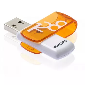 Pen drive Philips FM12FD05B 128 GB USB Type-A 2.0 laranja, branca