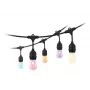 WiZ String Lights, fita de luzes inteligente, Wi-Fi/Bluetooth, preta, Wi-Fi 4 (802.11n), 802.11b, 802.11g, LED, plástico