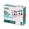 WiZ String Lights, fita de luzes inteligente, Wi-Fi/Bluetooth, preta, Wi-Fi 4 (802.11n), 802.11b, 802.11g, LED, plástico