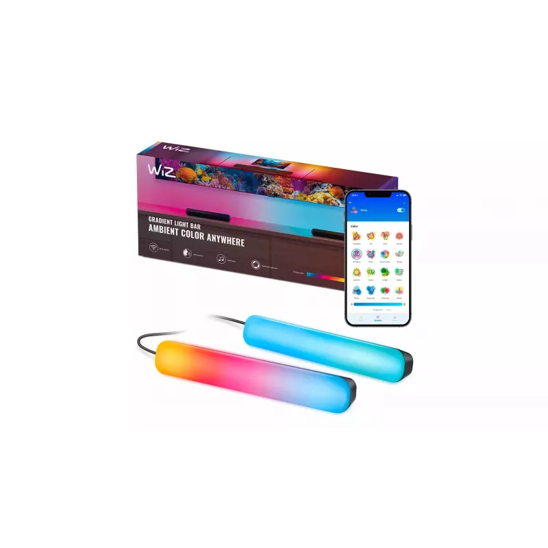 Iluminação inteligente WiZ candeeiro de mesa inteligente WLAN/Bluetooth 8,2 W