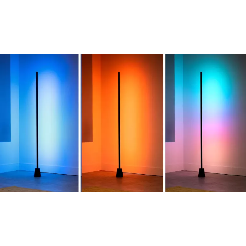 Iluminação inteligente WiZ candeeiro de pé inteligente Wi-Fi/Bluetooth 9,7 W