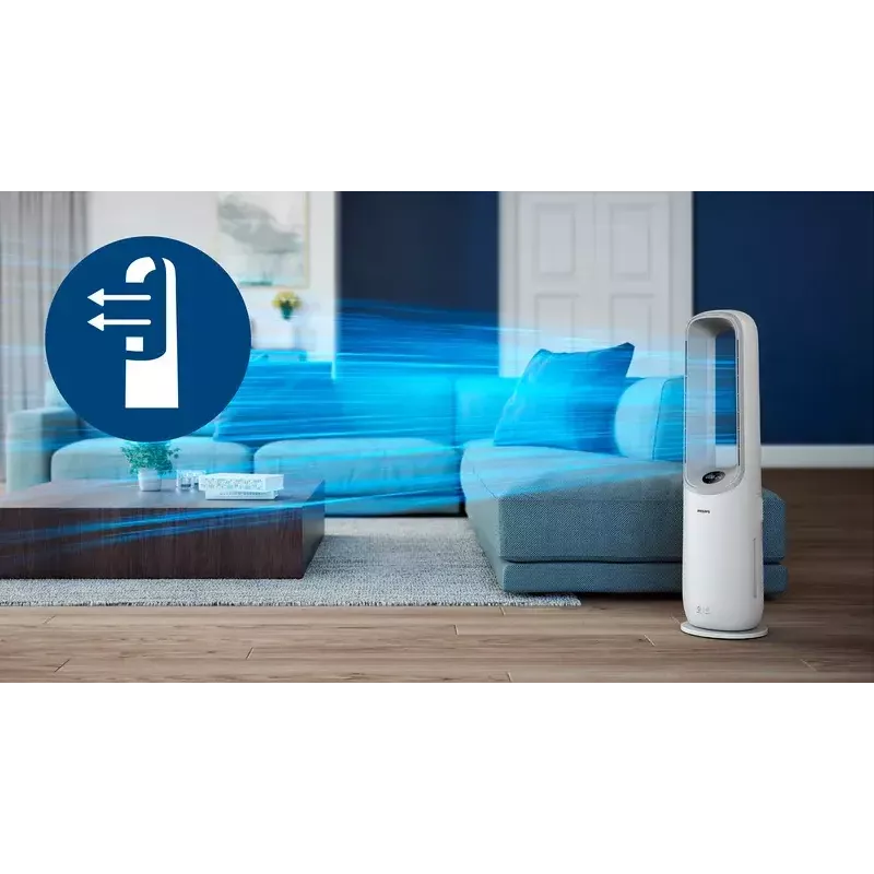 Philips Air Performer 7000 Série AMF765/10 purificador de ar e ventilador 2-em-1