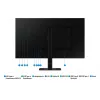 Monitor de computador Samsung S80UD 81,3 cm (32 polegadas) 3840 x 2160 píxeis 4K Ultra HD LCD preto