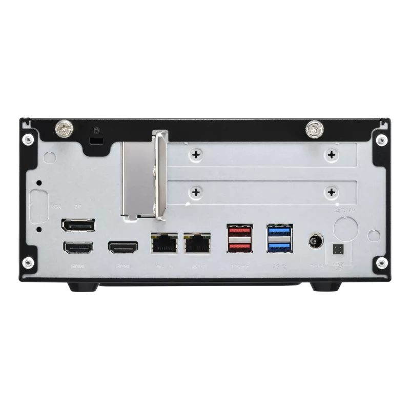 Barebone fino Shuttle XPC XB860G2 - S1851, Intel H860, 1xDP, 2xHDMI, 2 slots PCIe (1x 16X e 1x X1), 2x Intel LAN (1G + 2,5G), 8x USB, 3x M.2, funcionamento contínuo 24/7
